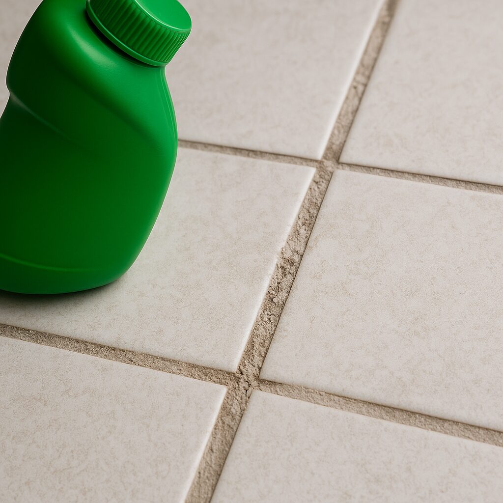 bleach and grout