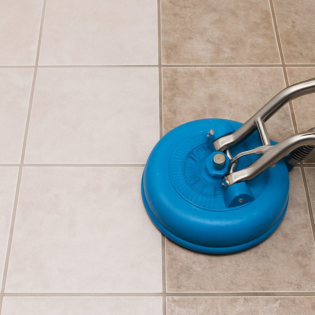 professional grout cleaning vs steam cleaning