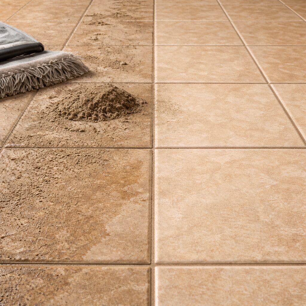 dust and debris grout and tile and grout problems in scottsdale 