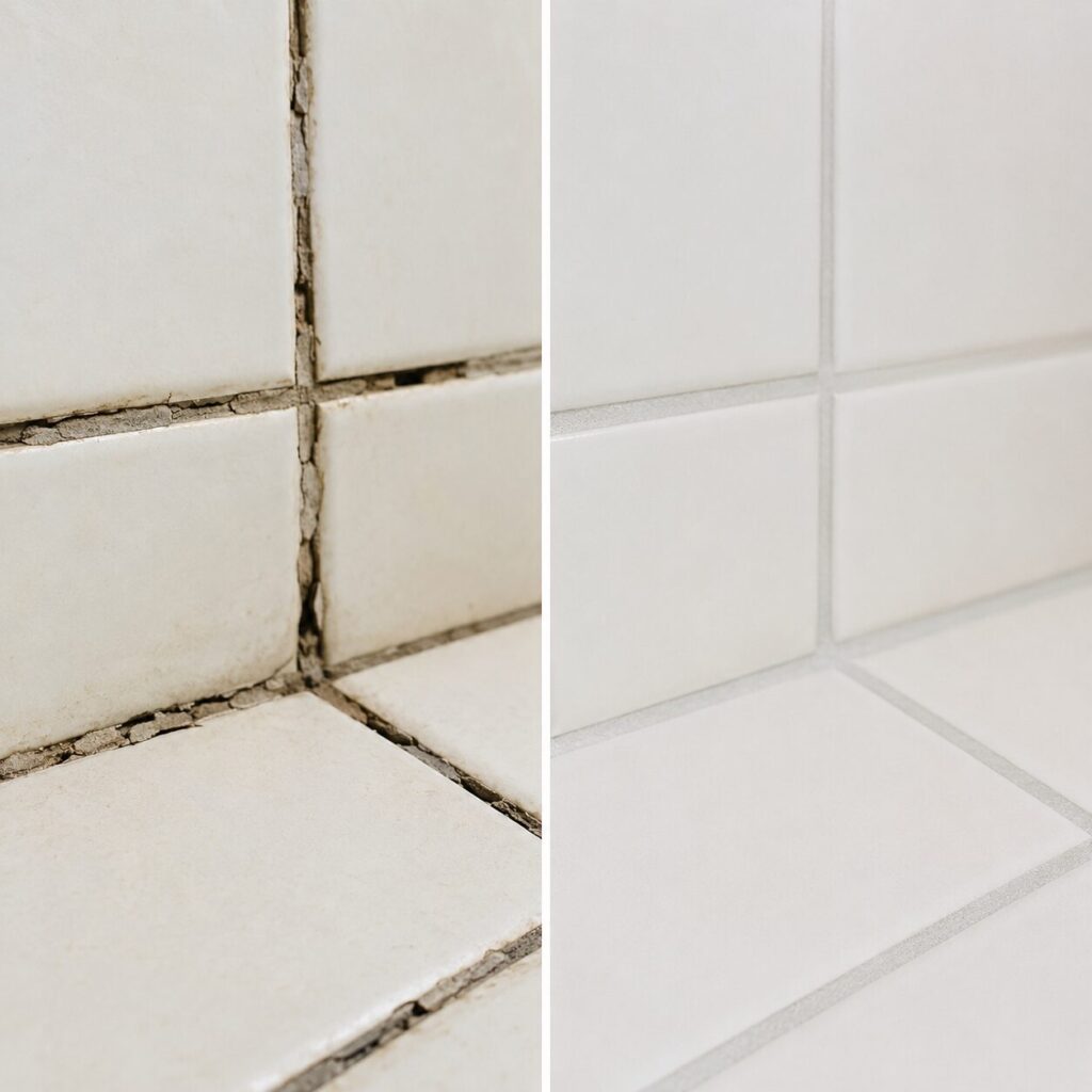 damaged grout in Peoria AZ